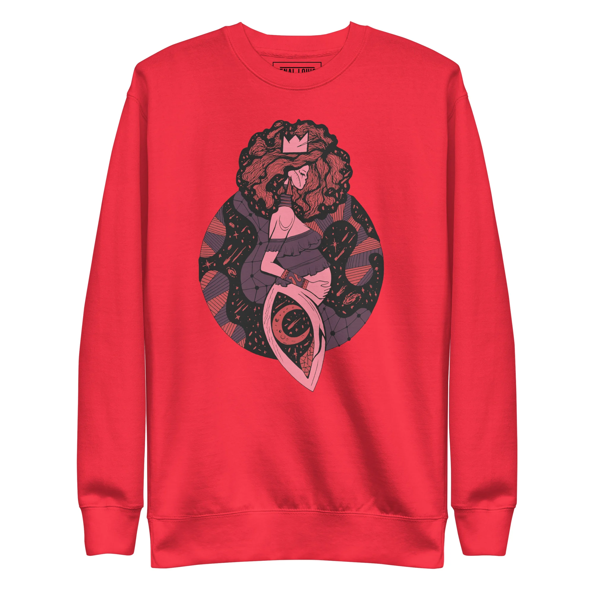 Amber and Rose Birth of Sahelle | Art gift for Mom Sweatshirt - Image 6