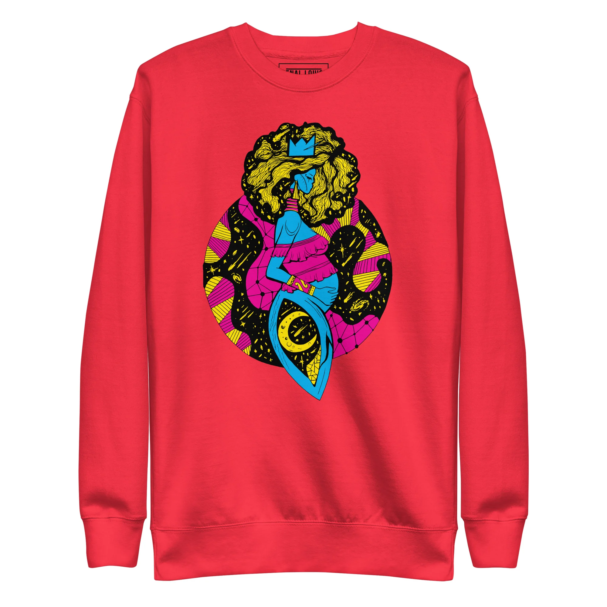 CMYK Birth of Sahelle | Art gift for Mom Sweatshirt - Image 6