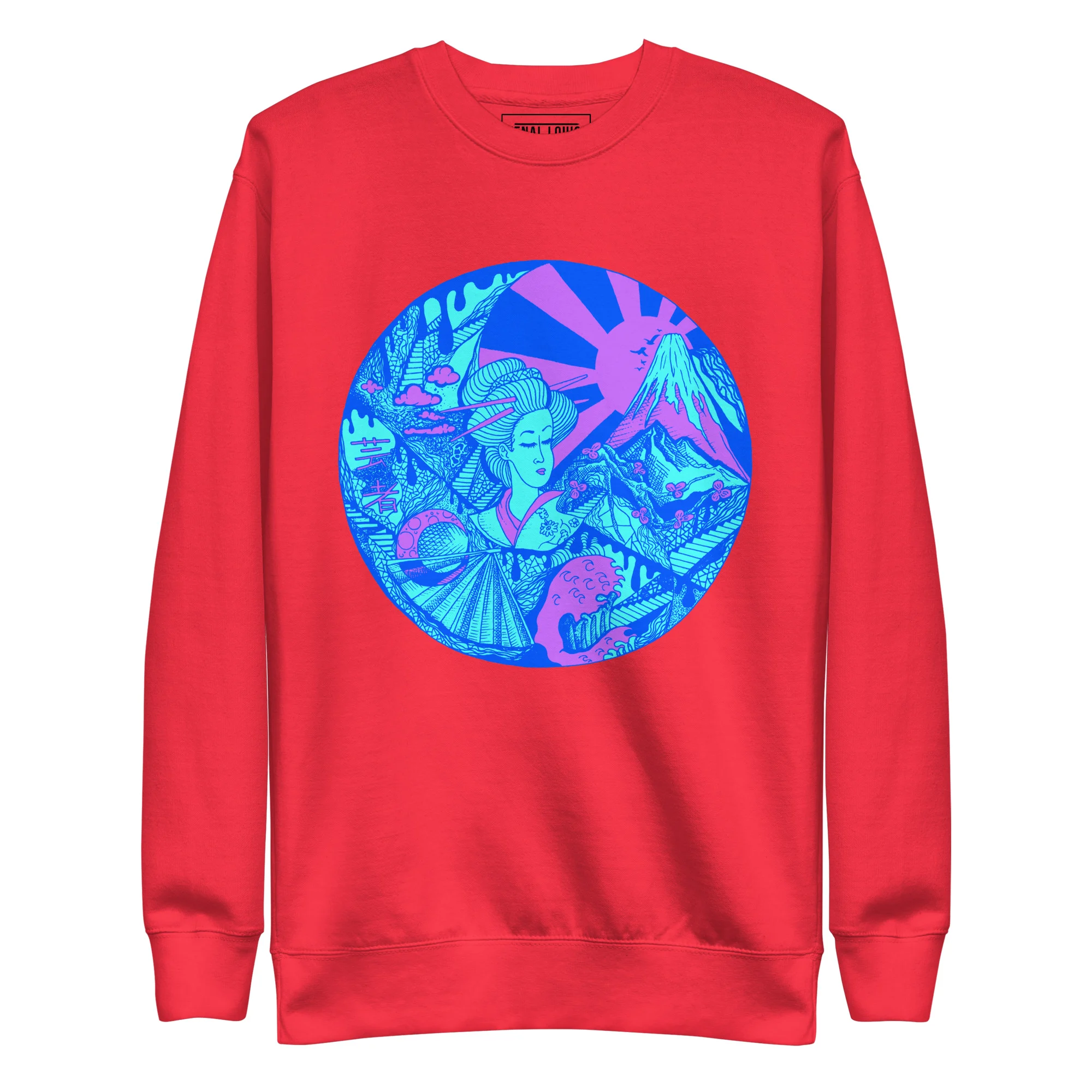 Dreaming of Japan - Japanese Circle Sweatshirt - Image 6
