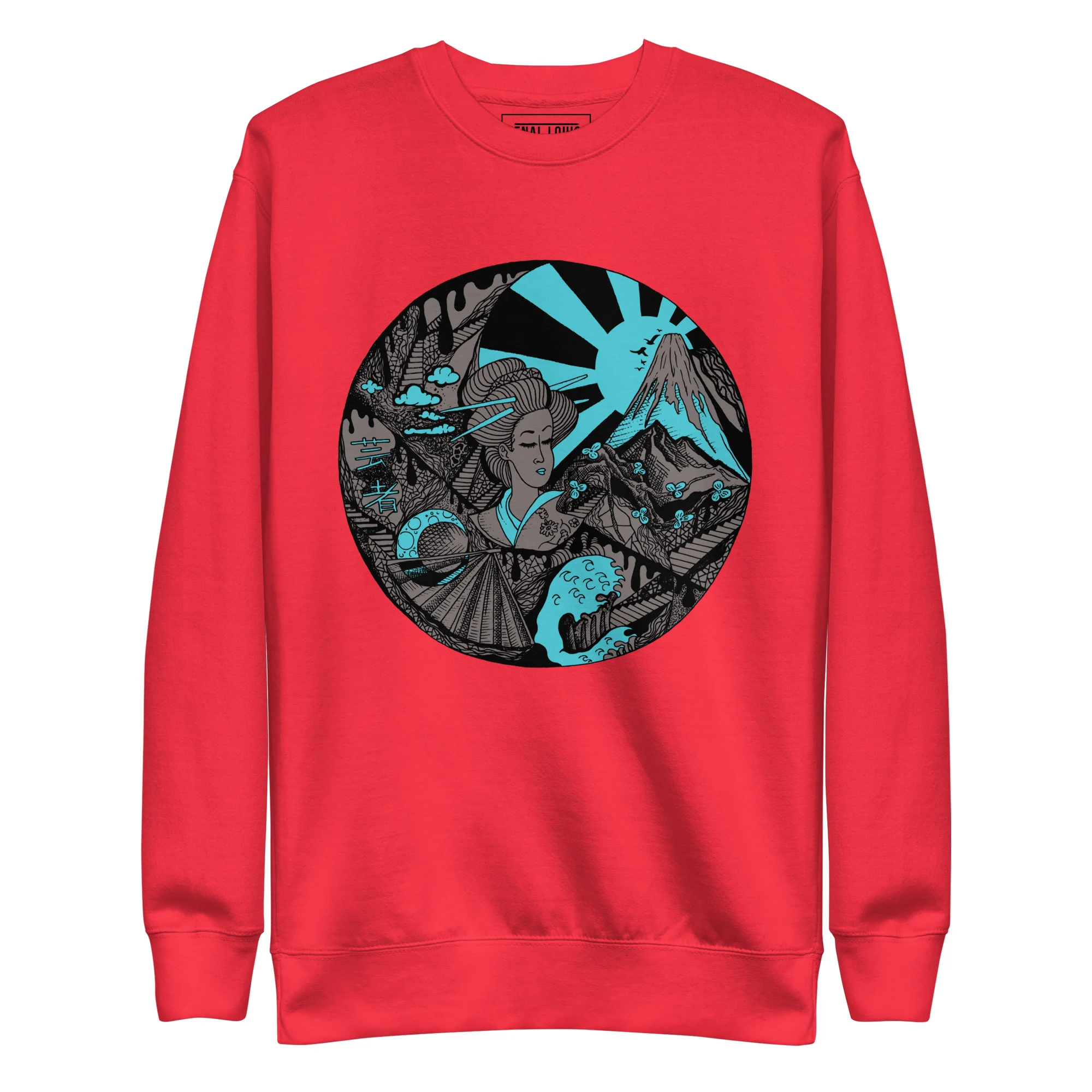 Dreaming of Japan - Japanese Circle Sweatshirt - Image 6