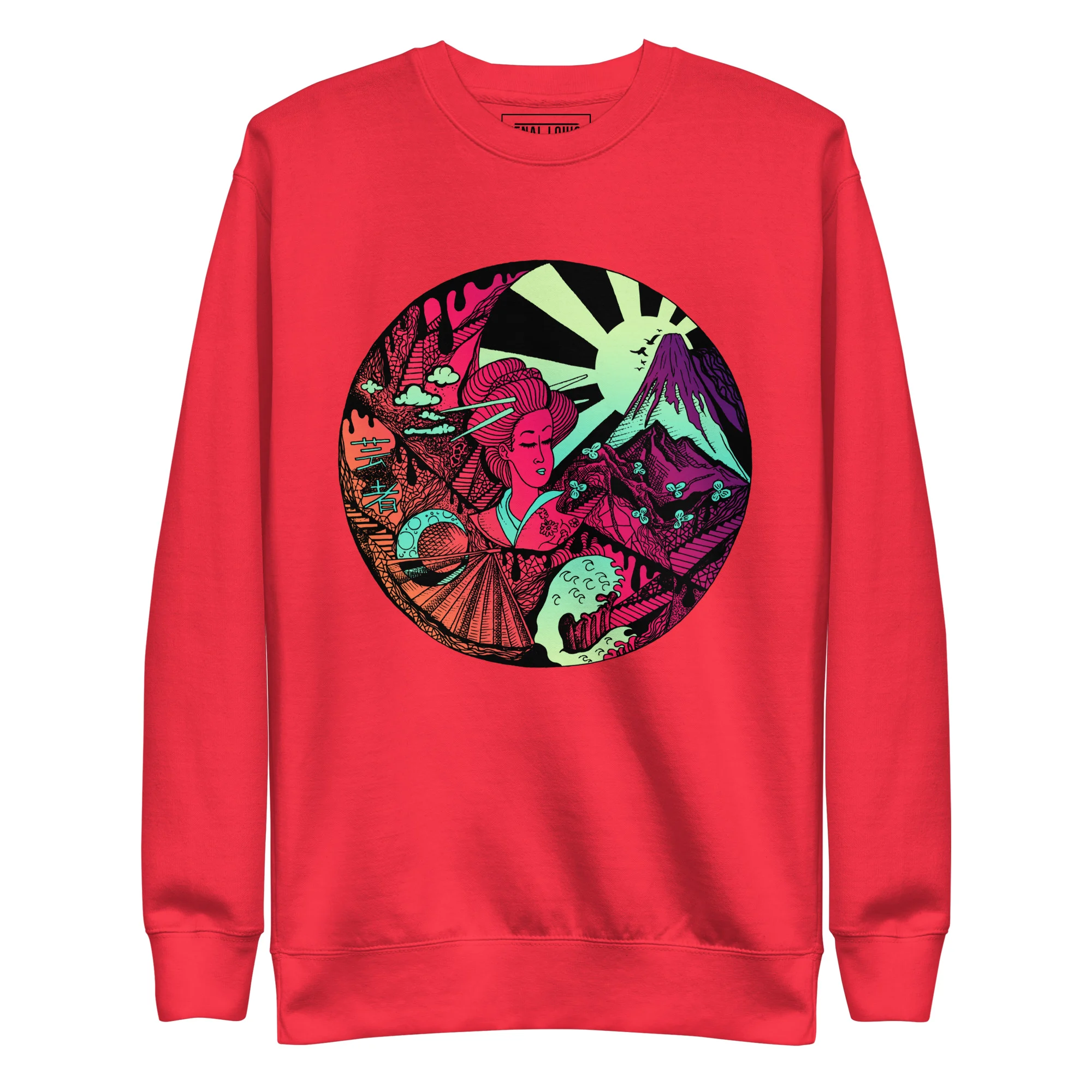 Dreaming of Japan - Japanese Circle Sweatshirt - Image 6