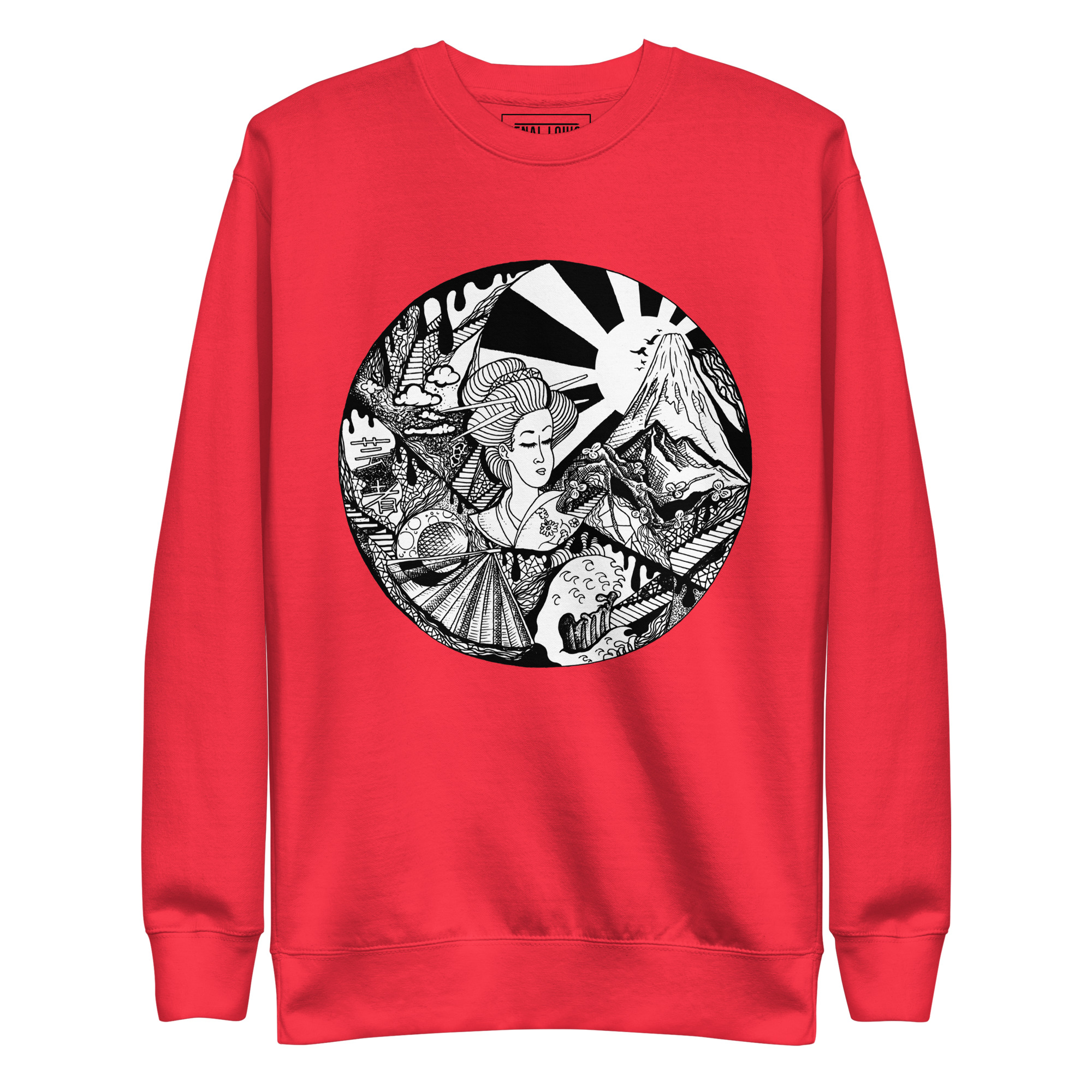 Dreaming of Japan - Japanese Circle Sweatshirt - Image 6