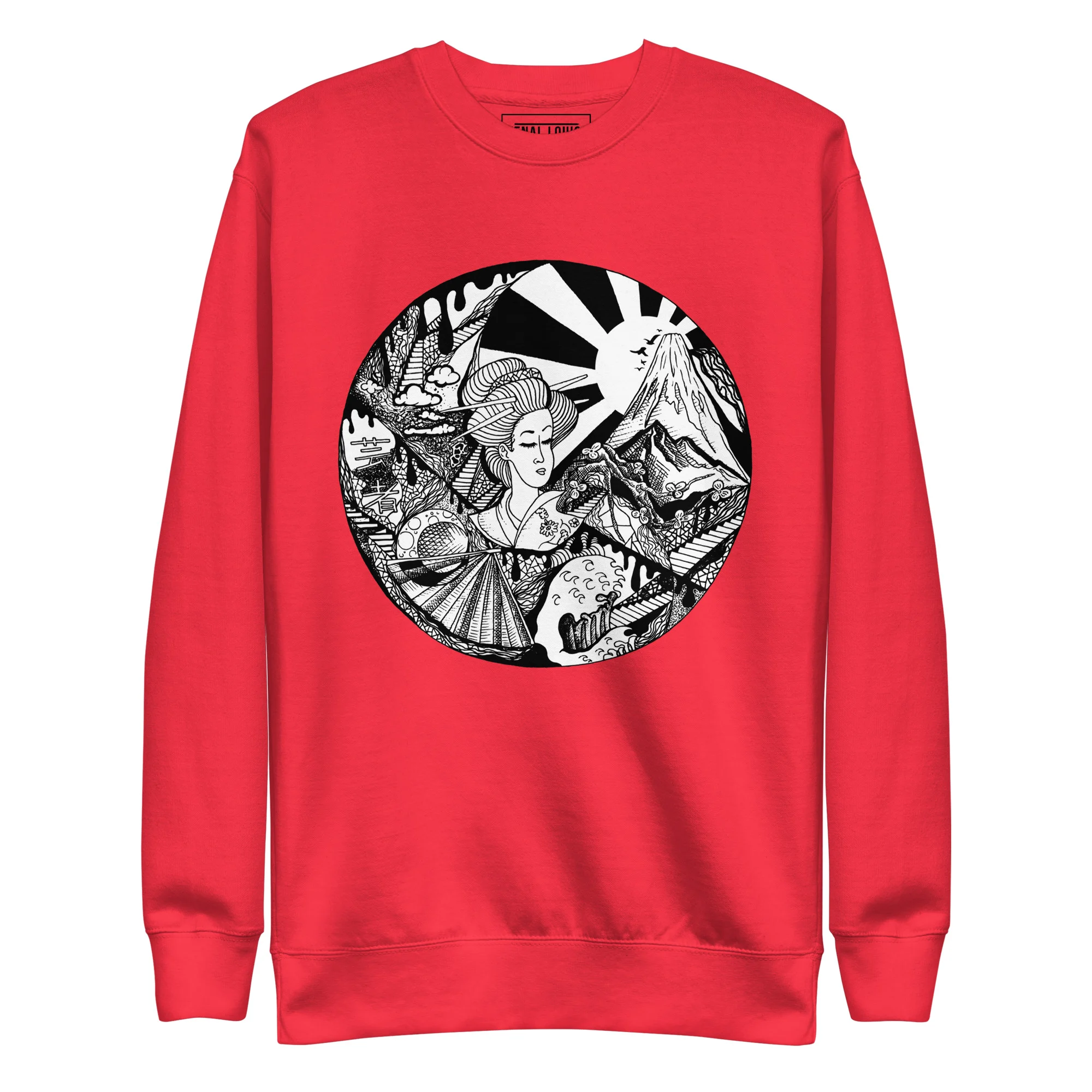 Dreaming of Japan - Japanese Circle Sweatshirt - Image 6