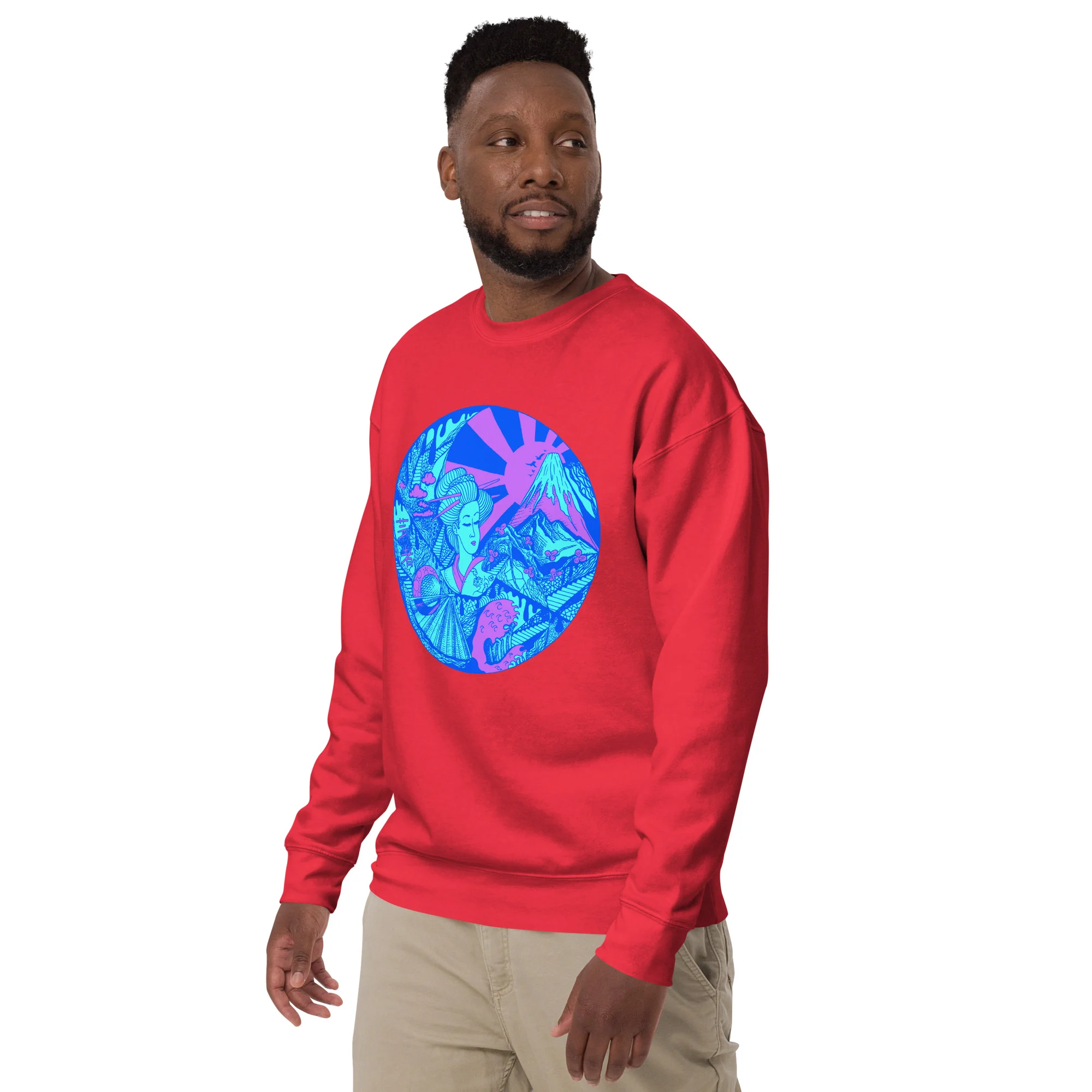 Dreaming of Japan - Japanese Circle Sweatshirt - Image 3
