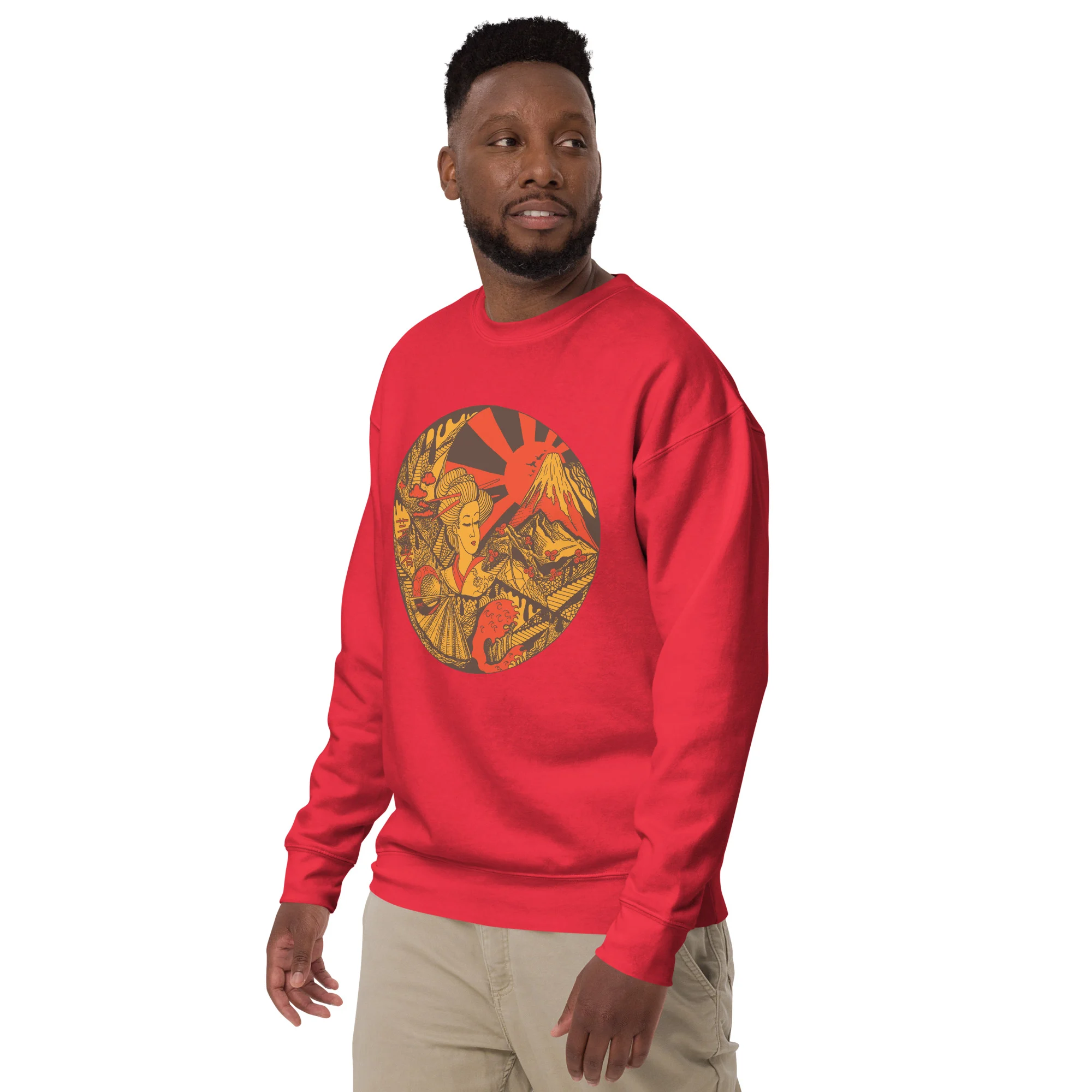 Dreaming of Japan - Japanese Circle Sweatshirt - Image 3