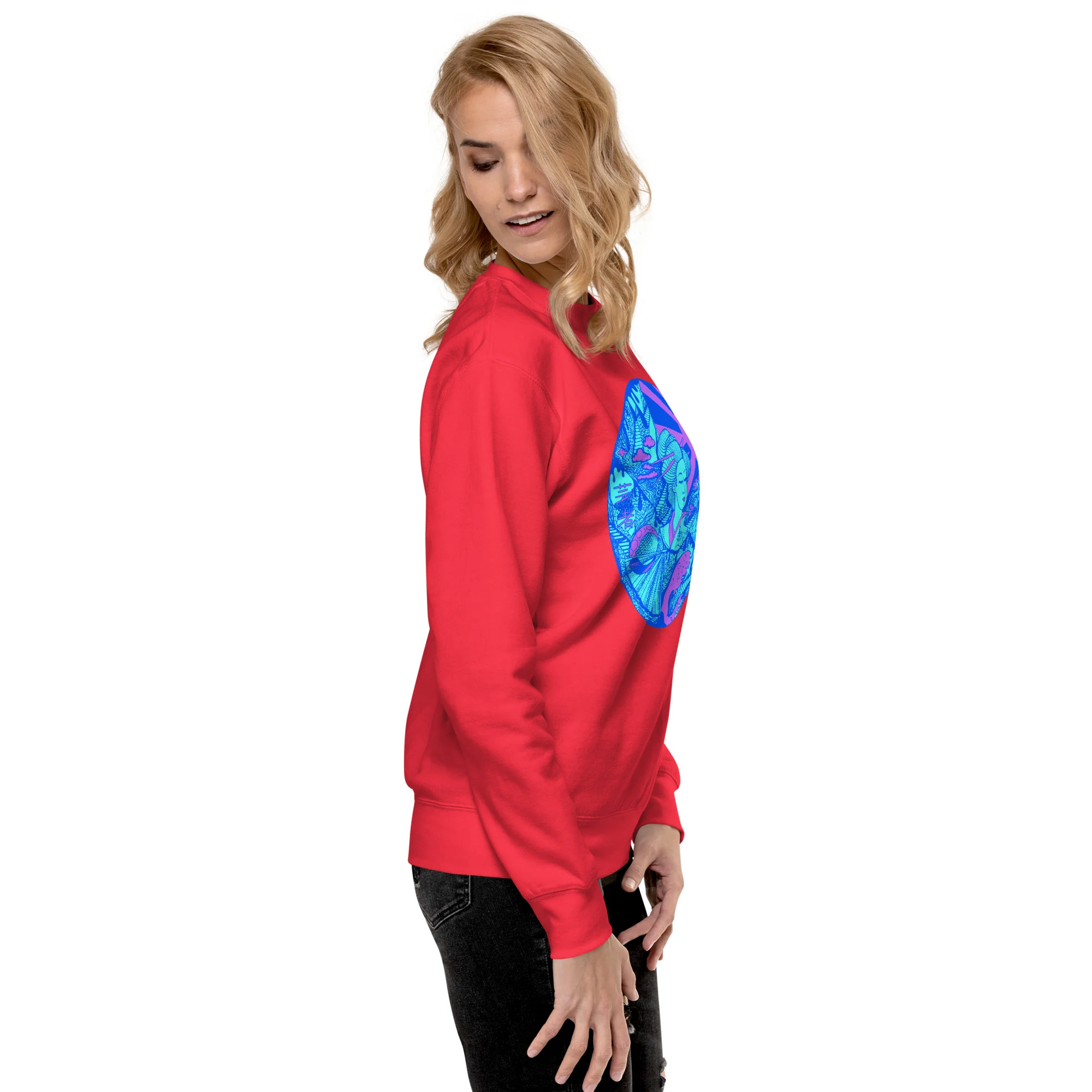 Dreaming of Japan - Japanese Circle Sweatshirt - Image 2