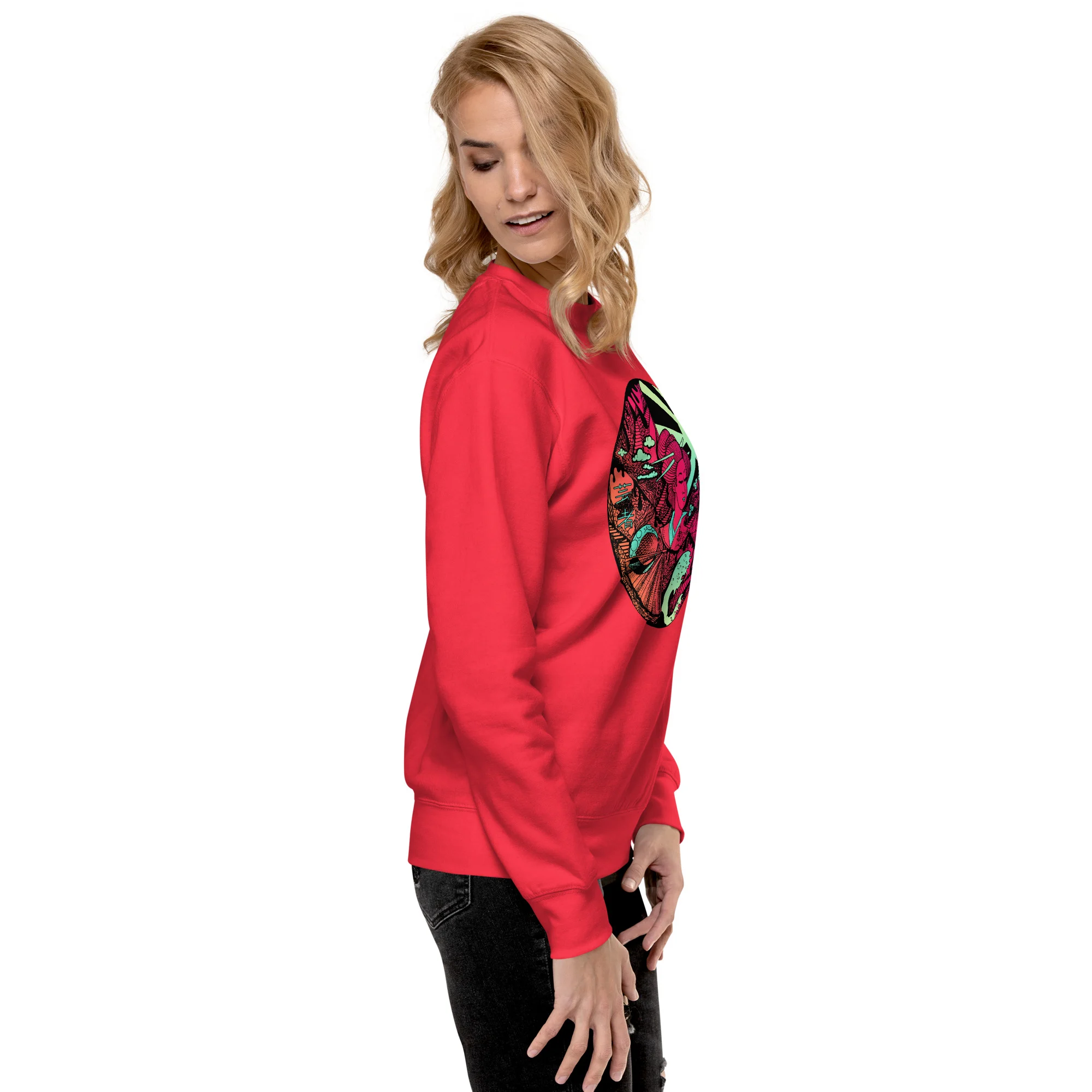 Dreaming of Japan - Japanese Circle Sweatshirt - Image 2