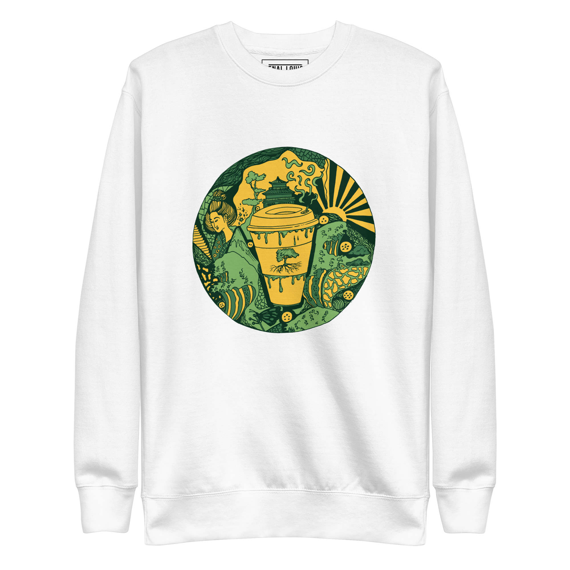 Forrest Green Coffee in Japan - Coffee Sweatshirt - Image 8