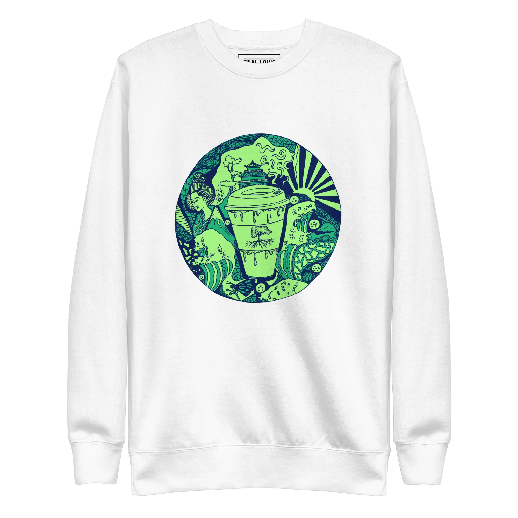 Green Coffee in Japan - Coffee Sweatshirt - Image 8