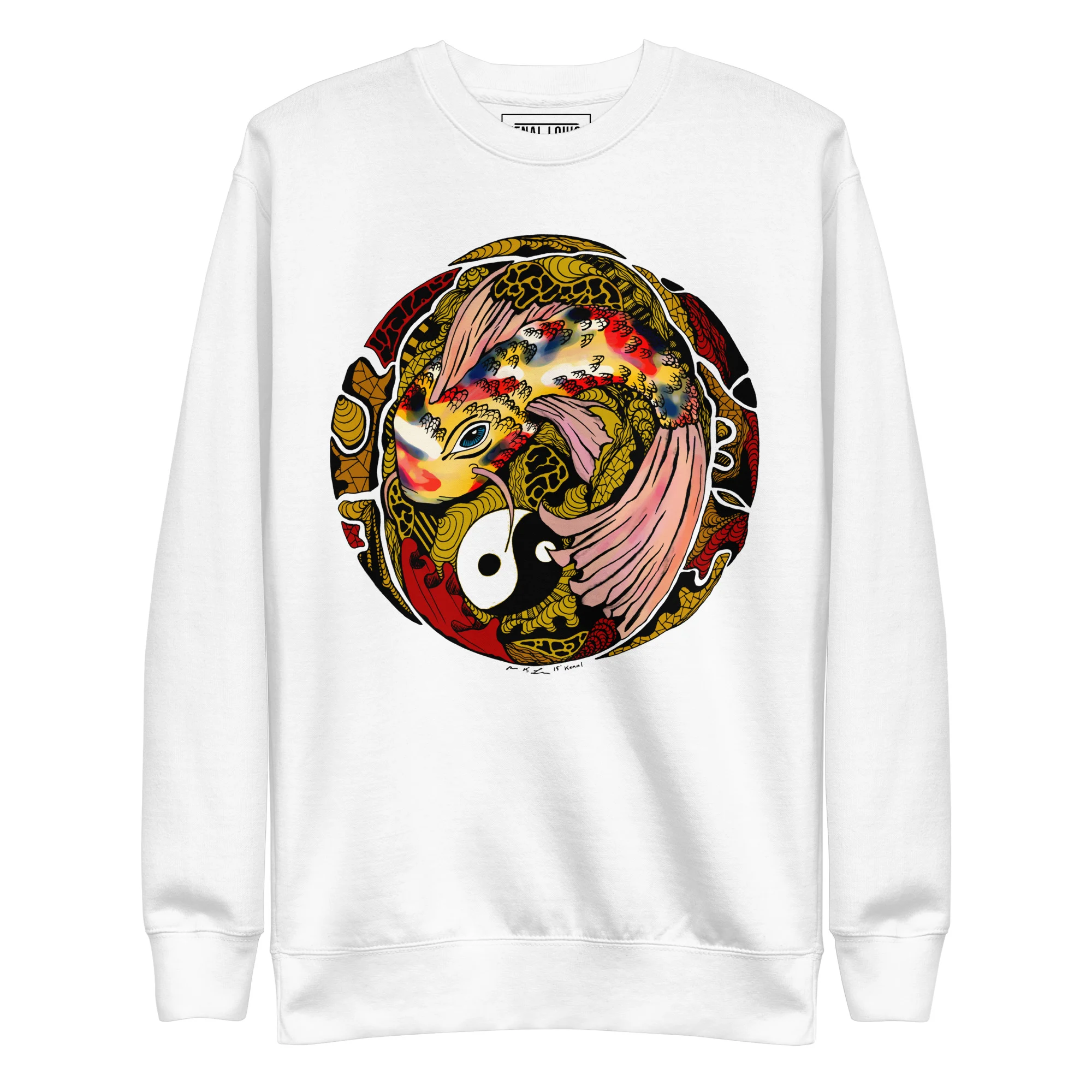 Legacy Koi of Balance - Koi Fish Sweatshirt - Image 8