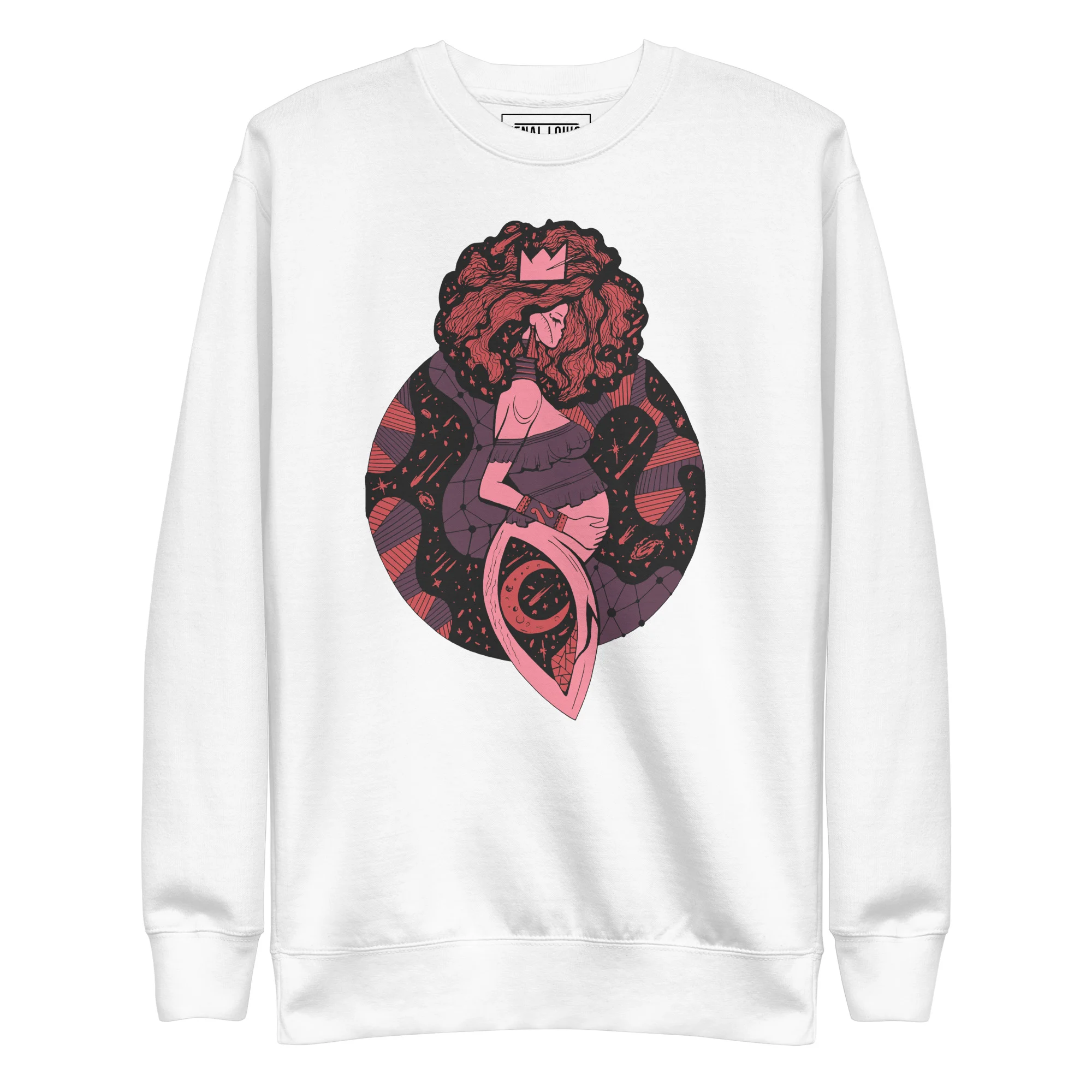Amber and Rose Birth of Sahelle | Art gift for Mom Sweatshirt - Image 8