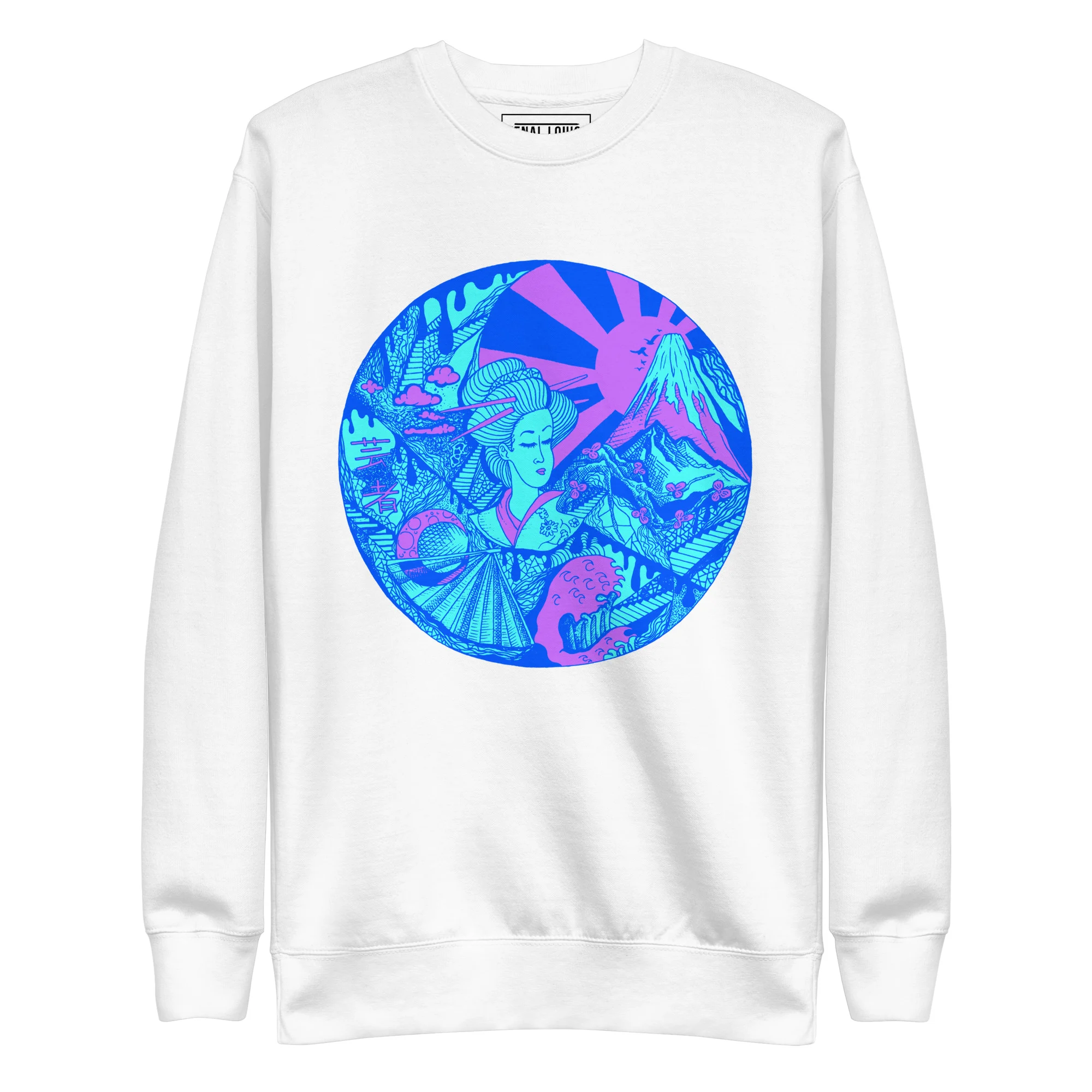 Dreaming of Japan - Japanese Circle Sweatshirt - Image 8
