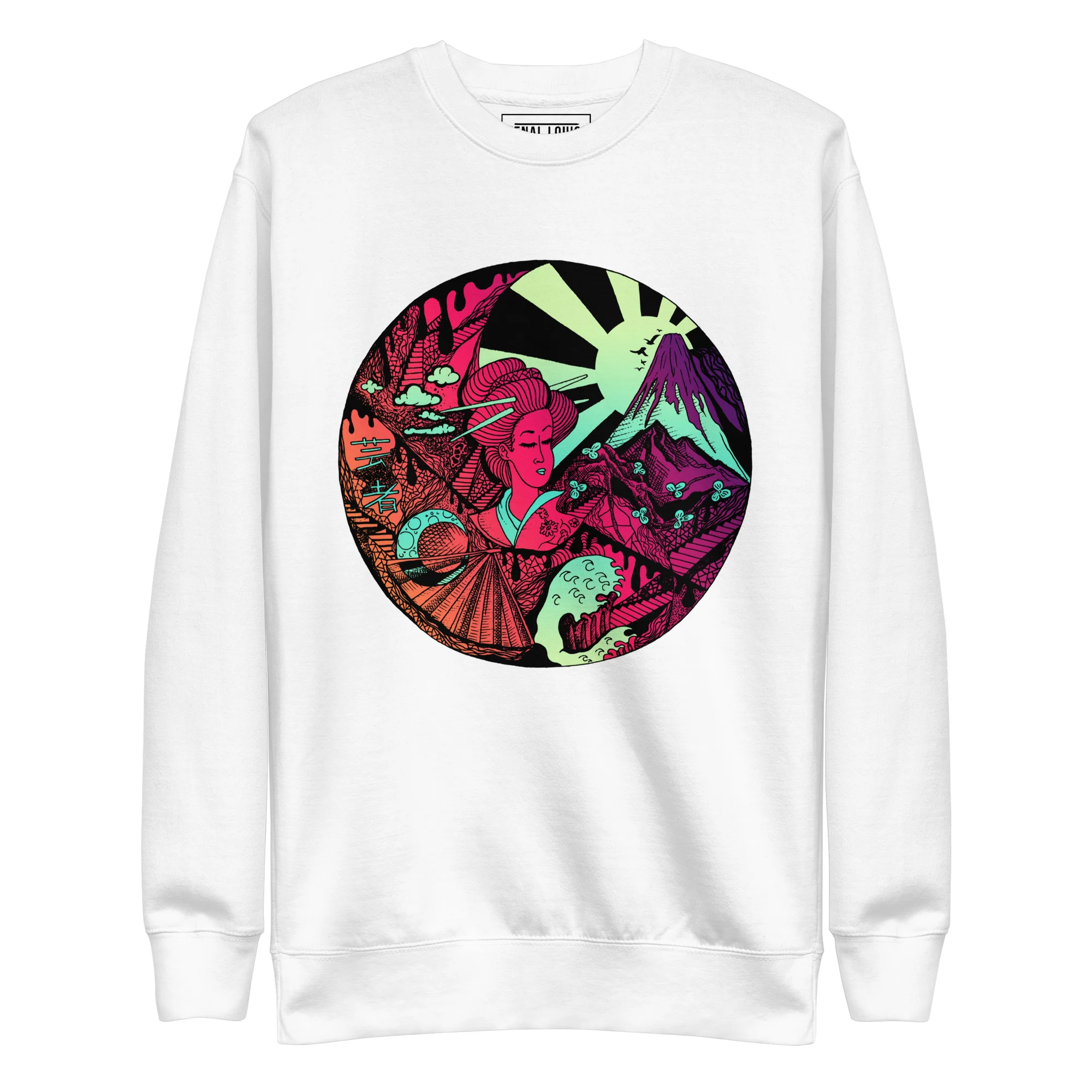 Dreaming of Japan - Japanese Circle Sweatshirt - Image 8