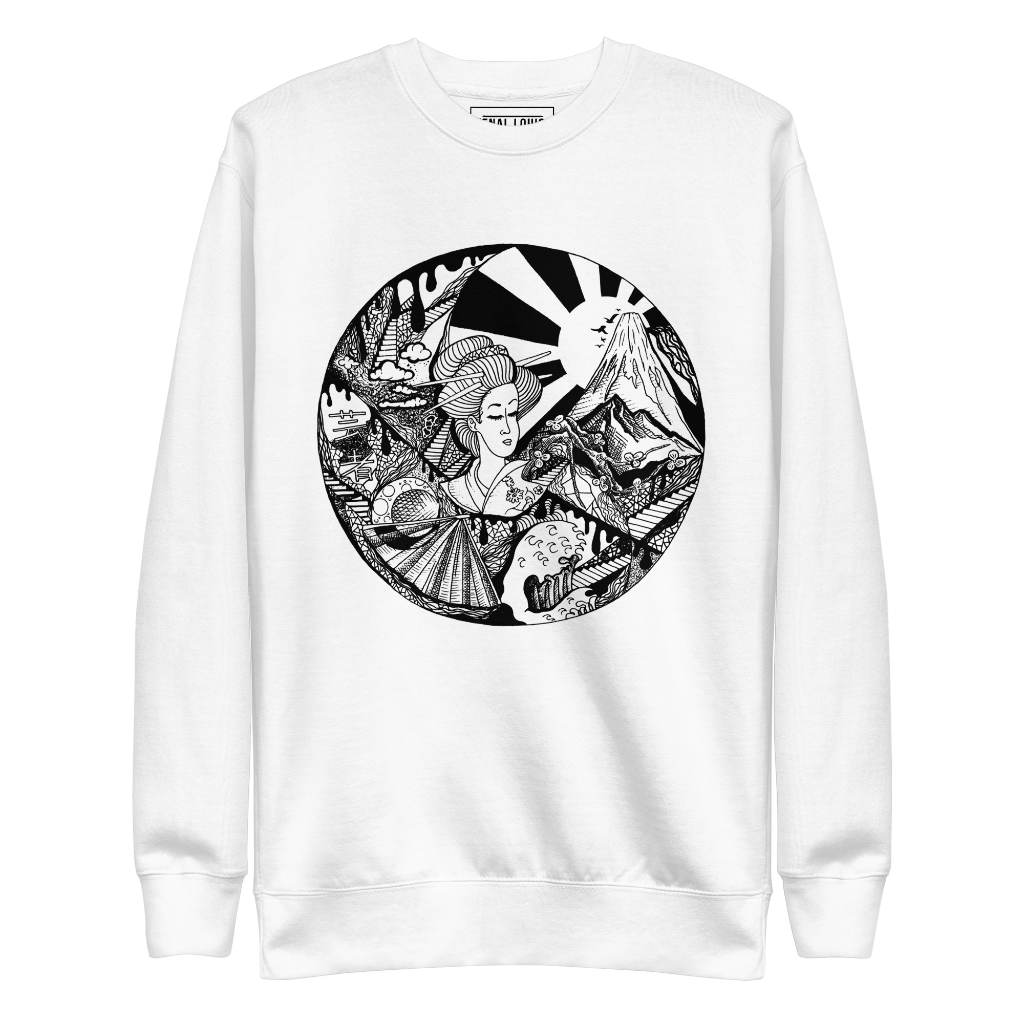 Dreaming of Japan - Japanese Circle Sweatshirt - Image 8