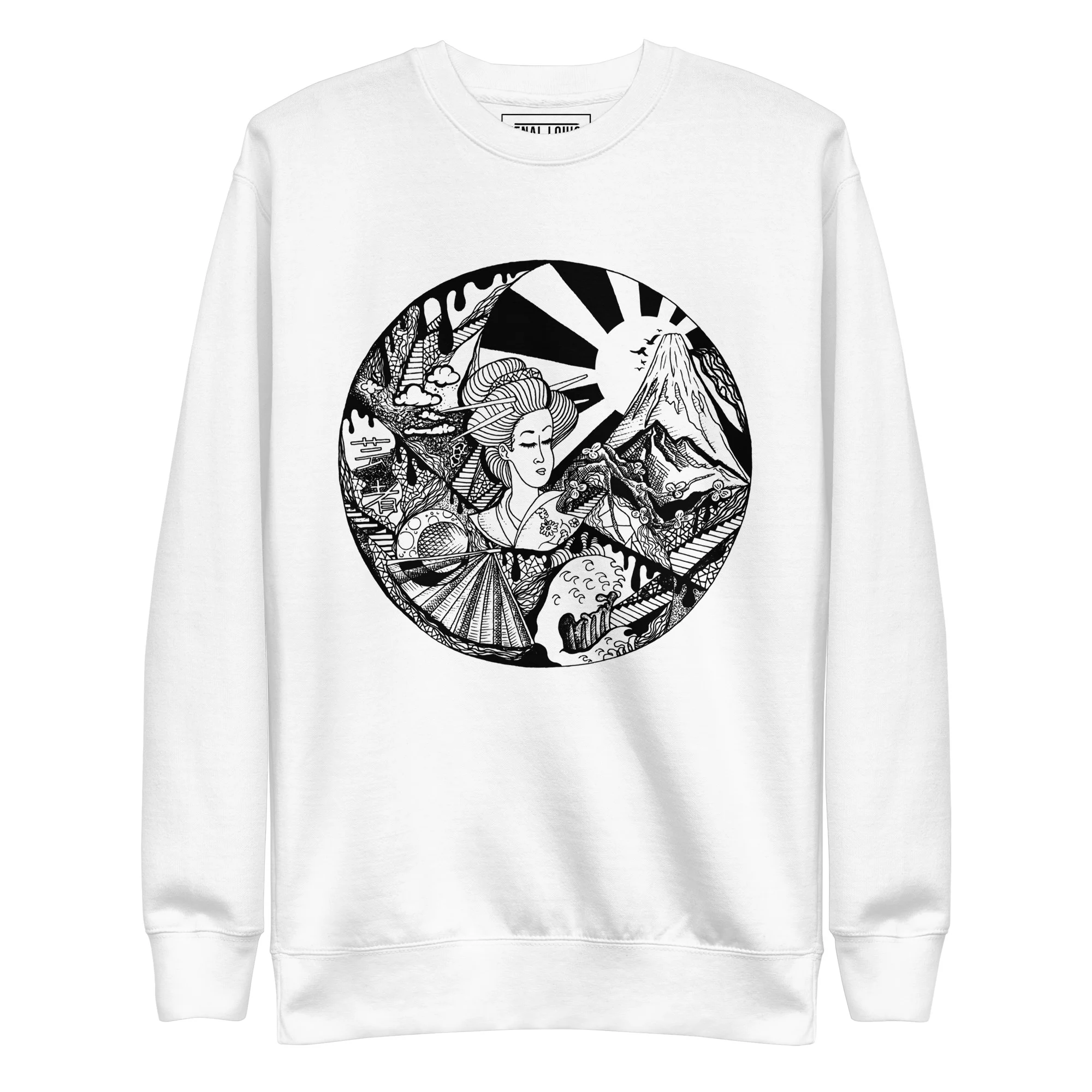 Dreaming of Japan - Japanese Circle Sweatshirt - Image 8
