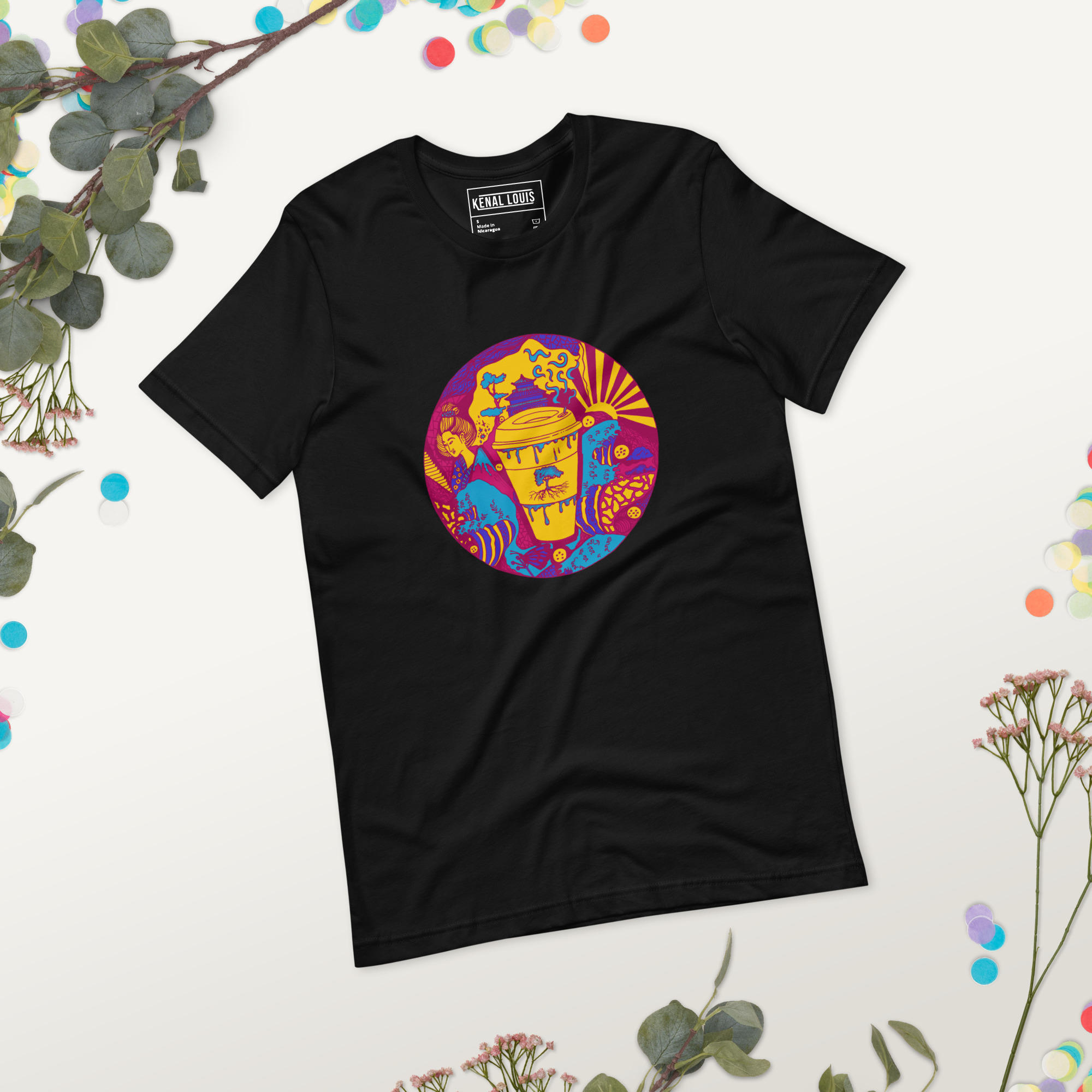Triadic Coffee in Japan - Coffee T-shirt - Image 3