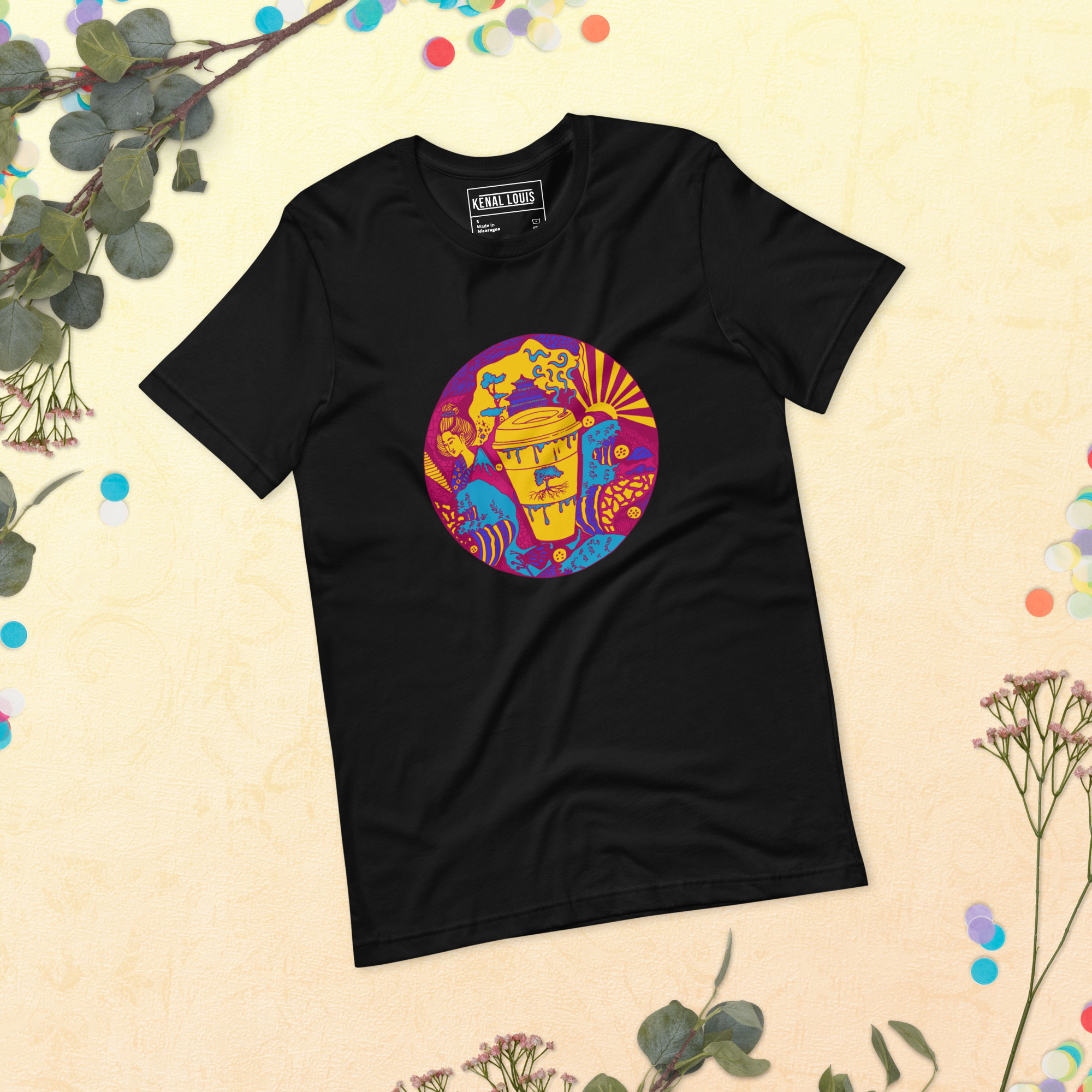 Triadic Coffee in Japan - Coffee T-shirt - Image 4
