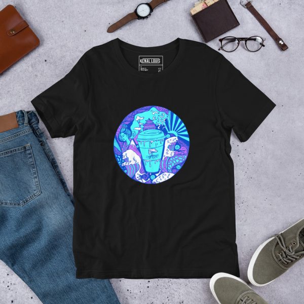 Blue Coffee in Japan - Coffee T-shirt