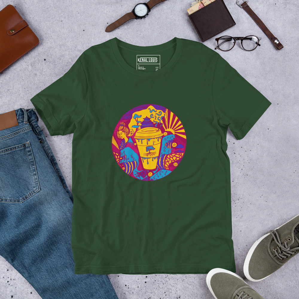 Triadic Coffee in Japan - Coffee T-shirt - Image 8