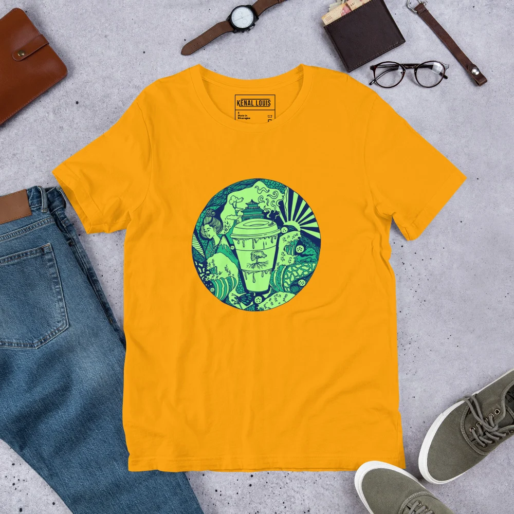 Green Coffee in Japan - Coffee T-shirt - Image 6