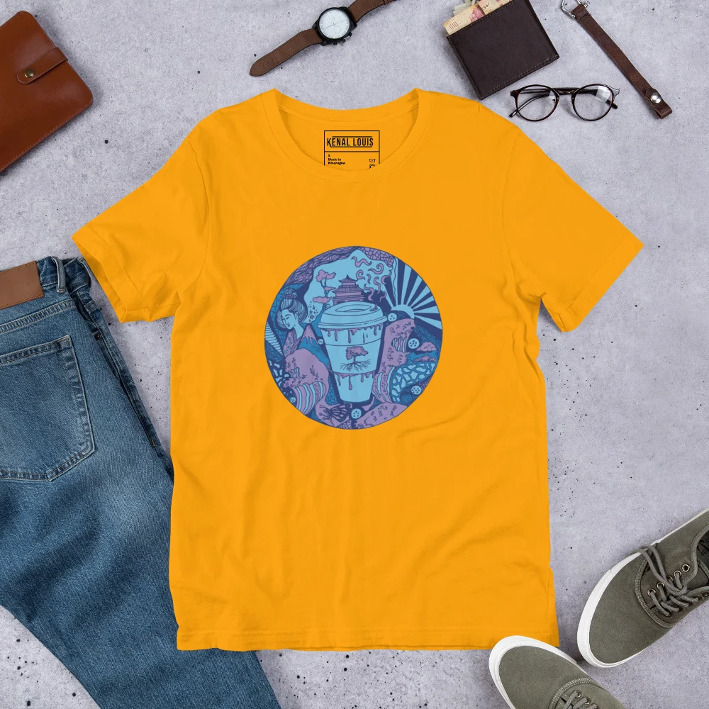 Mountain Blue Coffee in Japan - Coffee T-shirt - Image 6