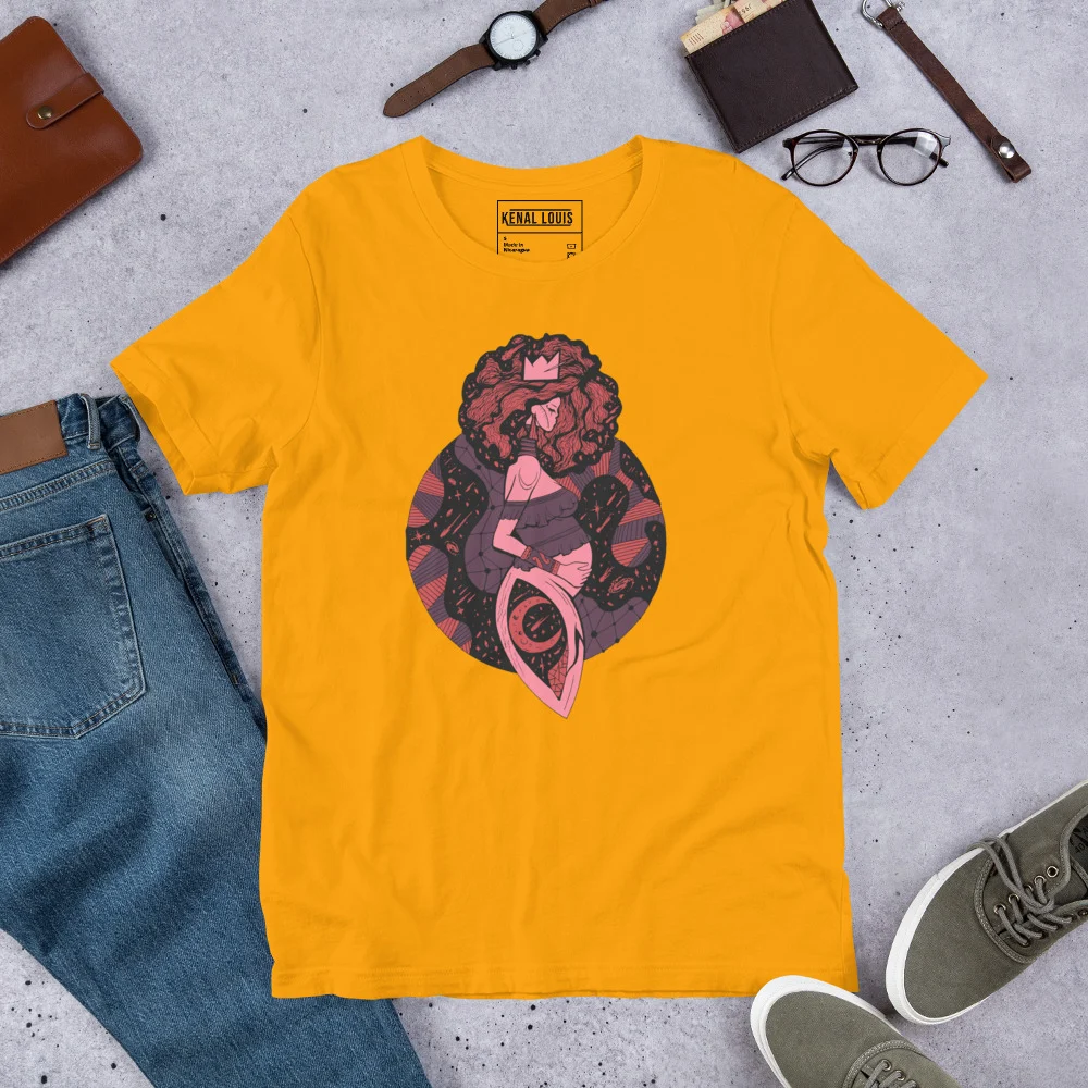 Amber and Rose Birth of Sahelle | Art gift for Mom T-shirt - Image 6
