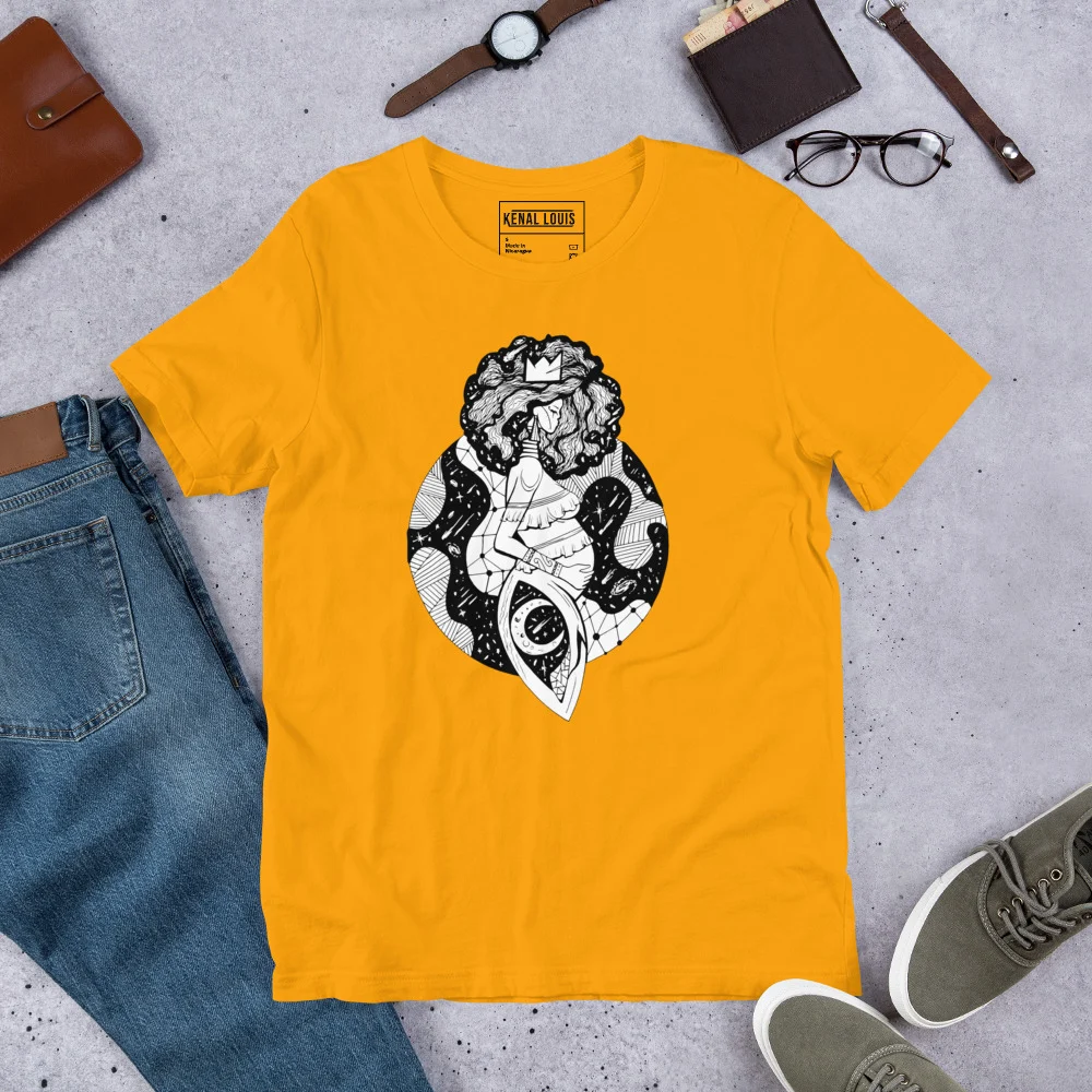 Birth of Sahelle | Art gift for Mom T-shirt - Image 6