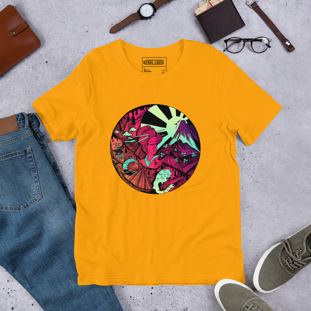 Dreaming of Japan - Japanese Circle T-shirt - Image 6