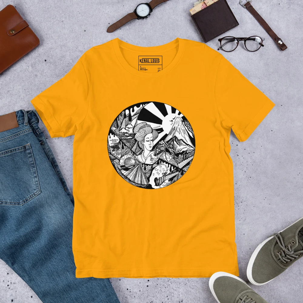 Dreaming of Japan - Japanese Circle T-shirt - Image 6
