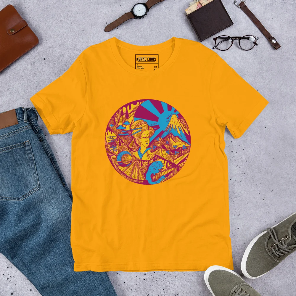 Dreaming of Japan - Japanese Circle T-shirt - Image 6