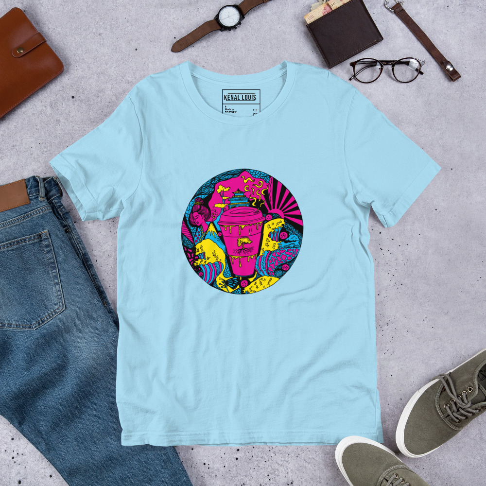 CMYK Coffee in Japan - Coffee T-shirt - Image 8