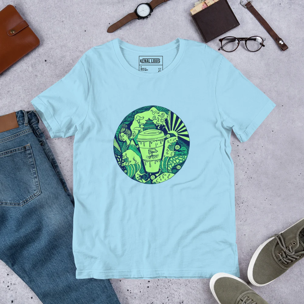 Green Coffee in Japan - Coffee T-shirt - Image 8