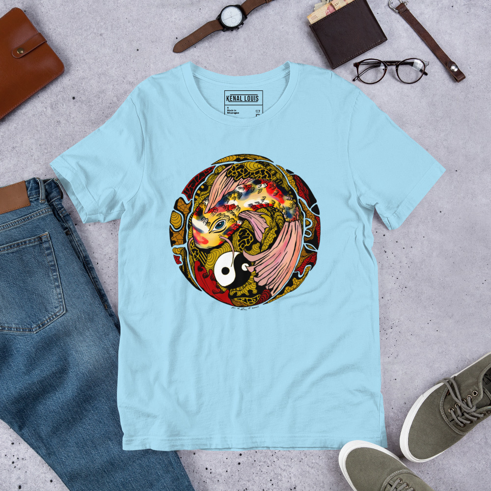 Legacy Koi of Balance - Koi Fish T-shirt - Image 8
