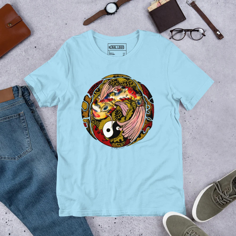 Legacy Koi of Balance - Koi Fish T-shirt - Image 8