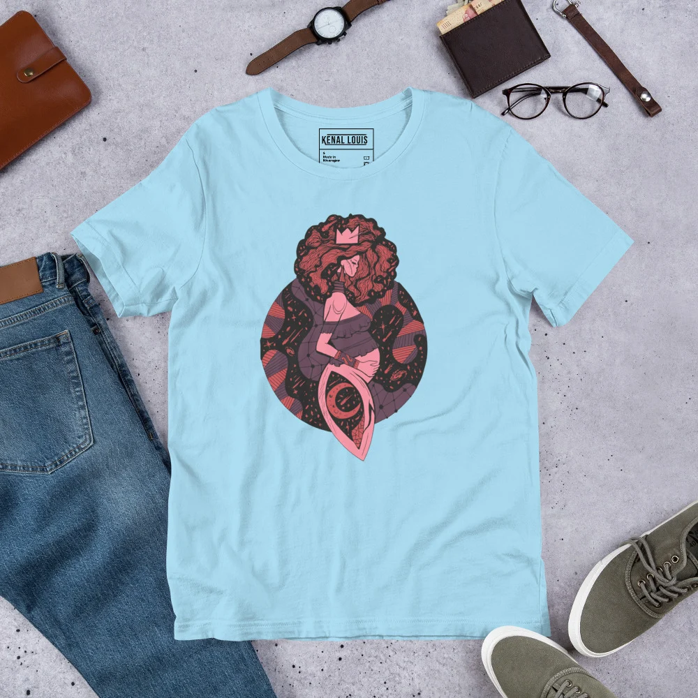 Amber and Rose Birth of Sahelle | Art gift for Mom T-shirt - Image 8
