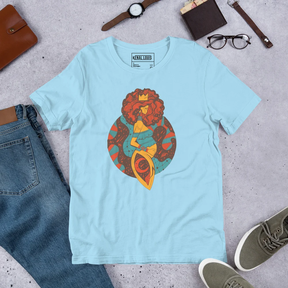 Cafe Birth of Sahelle | Art gift for Mom T-shirt - Image 8