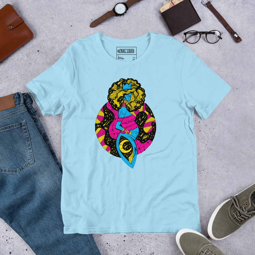 CMYK Birth of Sahelle | Art gift for Mom T-shirt - Image 8