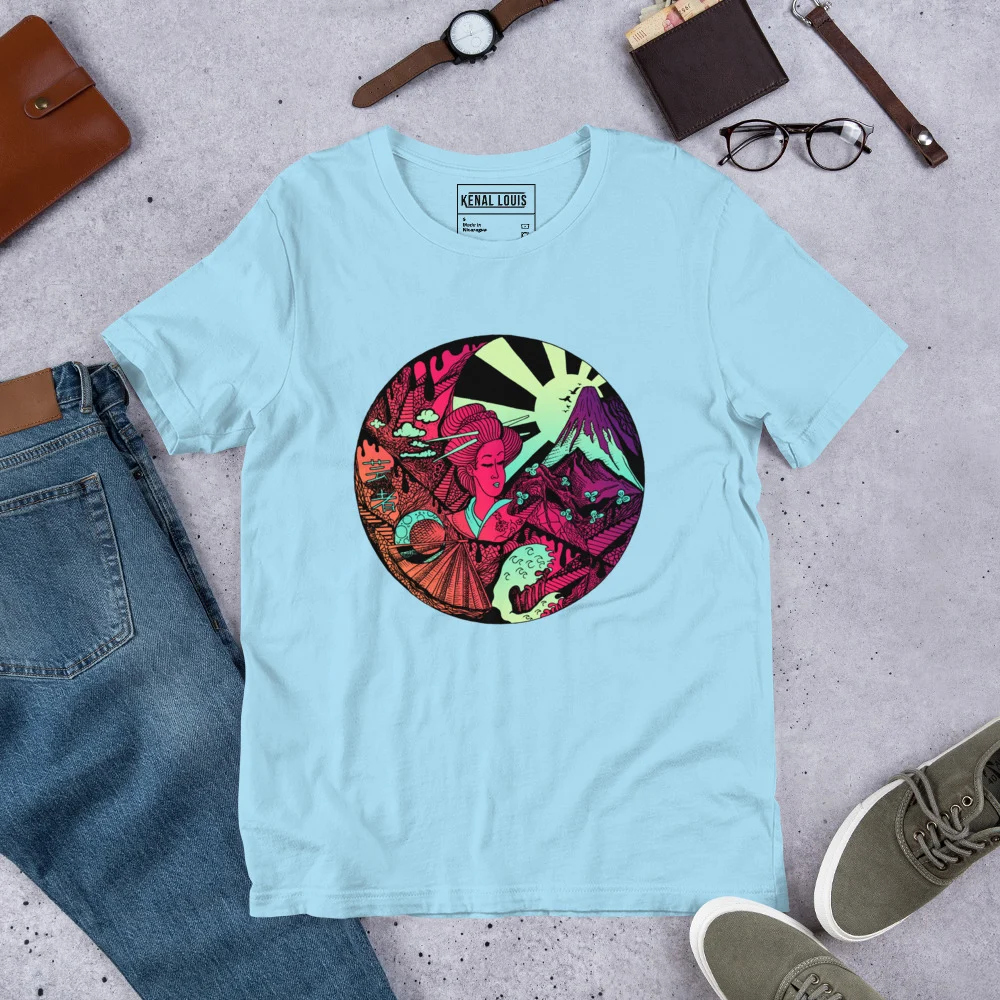 Dreaming of Japan - Japanese Circle T-shirt - Image 8