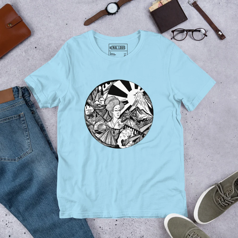 Dreaming of Japan - Japanese Circle T-shirt - Image 8