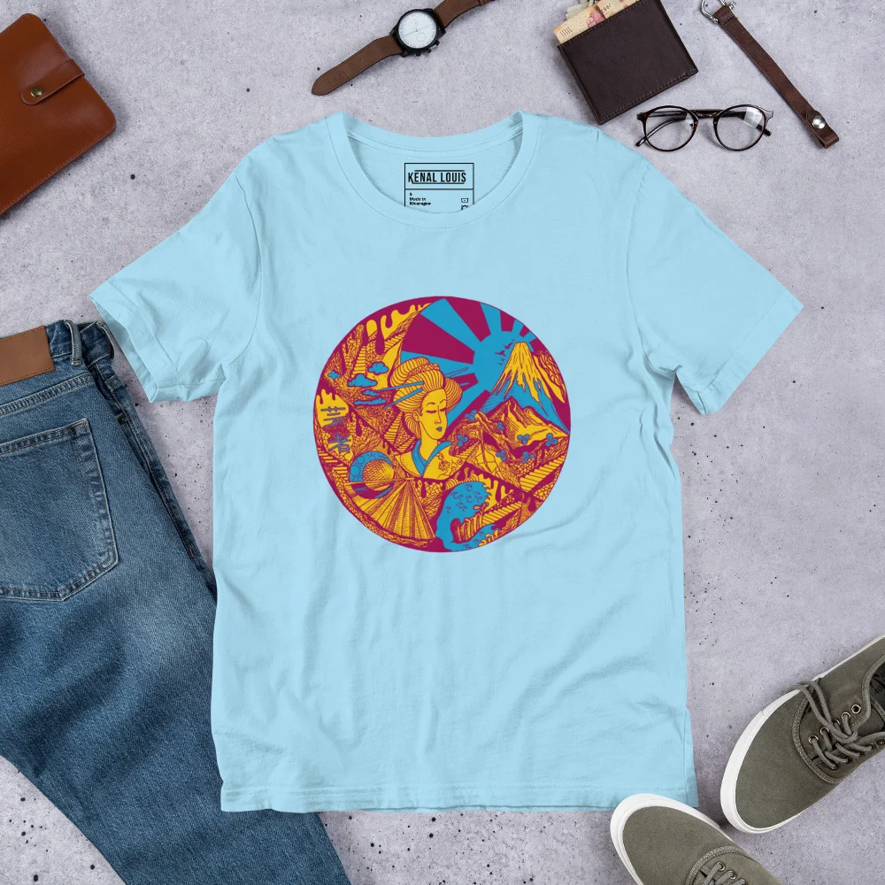 Dreaming of Japan - Japanese Circle T-shirt - Image 8