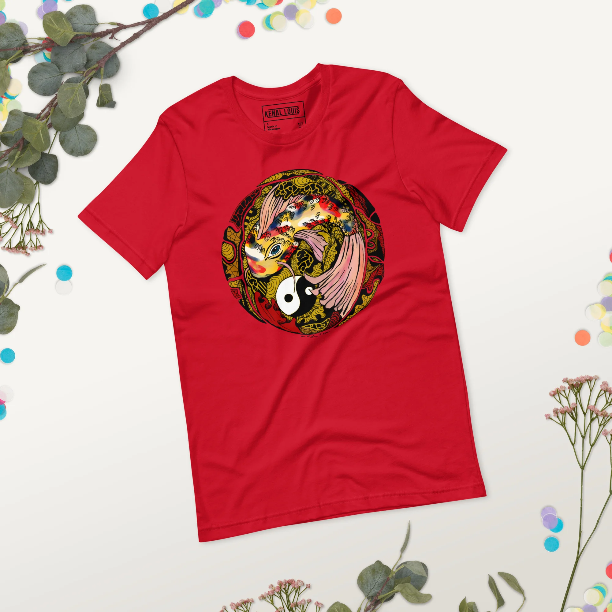 Legacy Koi of Balance - Koi Fish T-shirt - Image 3