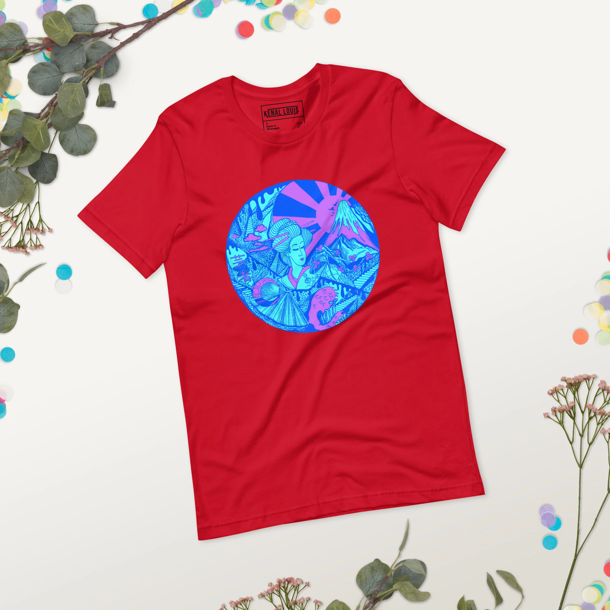 Dreaming of Japan - Japanese Circle T-shirt - Image 3