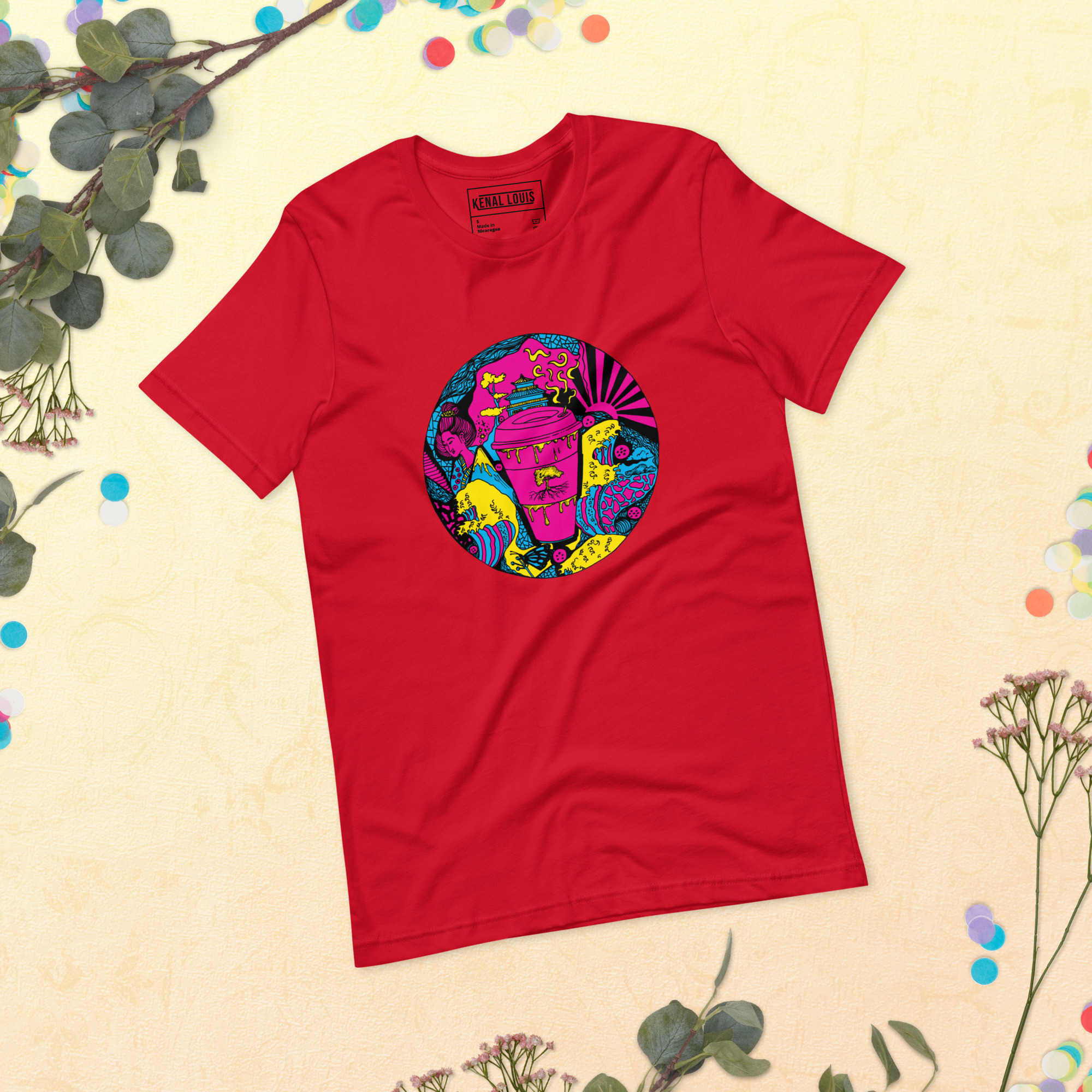 CMYK Coffee in Japan - Coffee T-shirt - Image 4