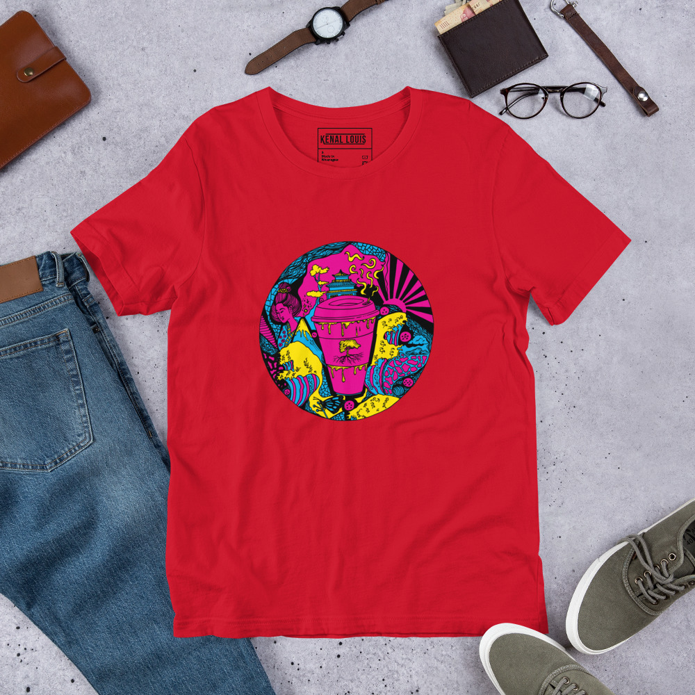 CMYK Coffee in Japan - Coffee T-shirt - Image 5