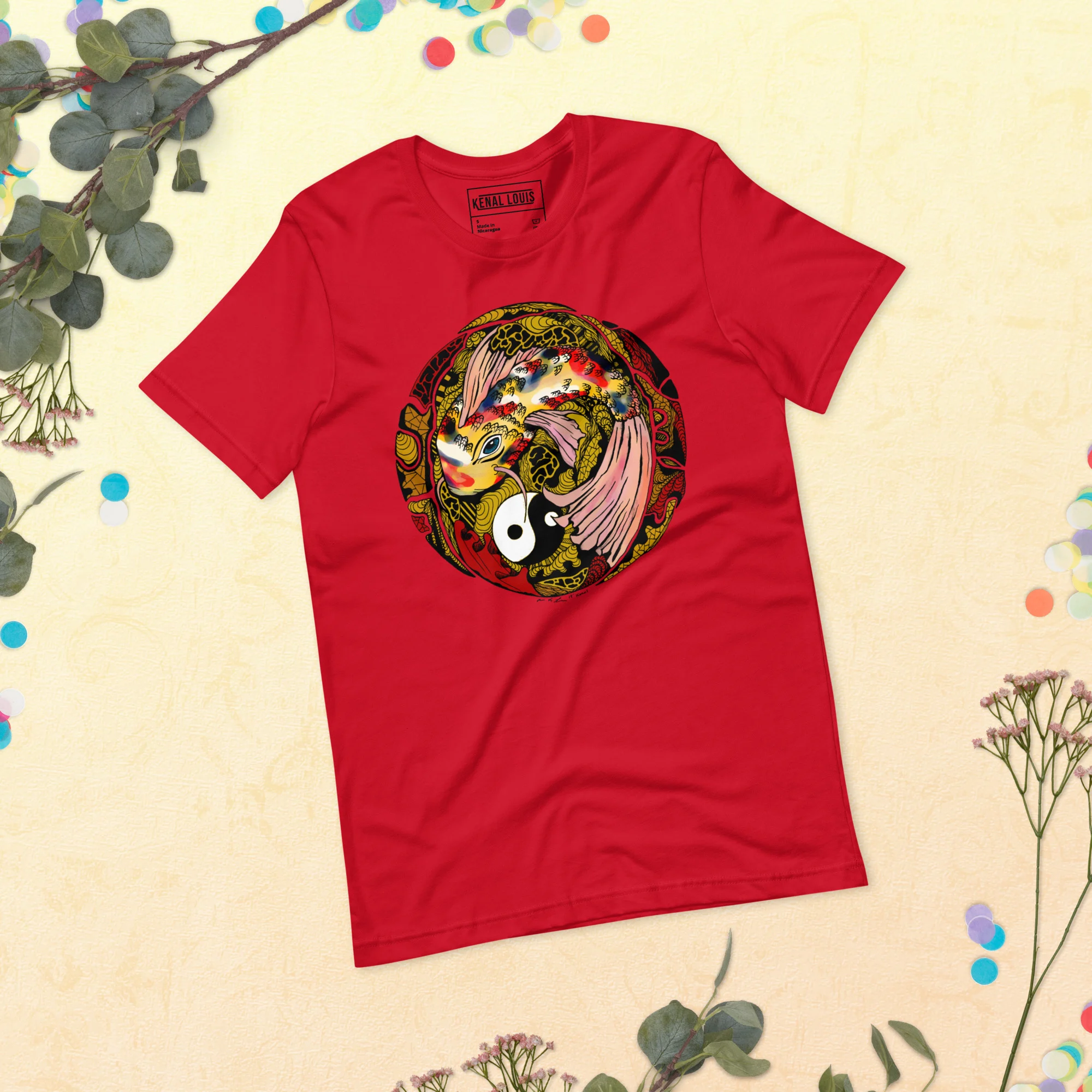 Legacy Koi of Balance - Koi Fish T-shirt - Image 4