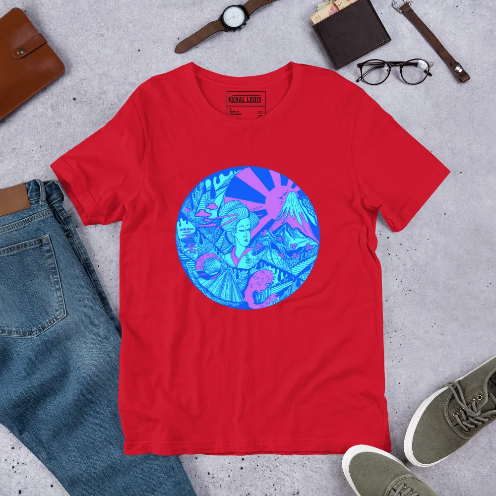 Dreaming of Japan - Japanese Circle T-shirt - Image 5