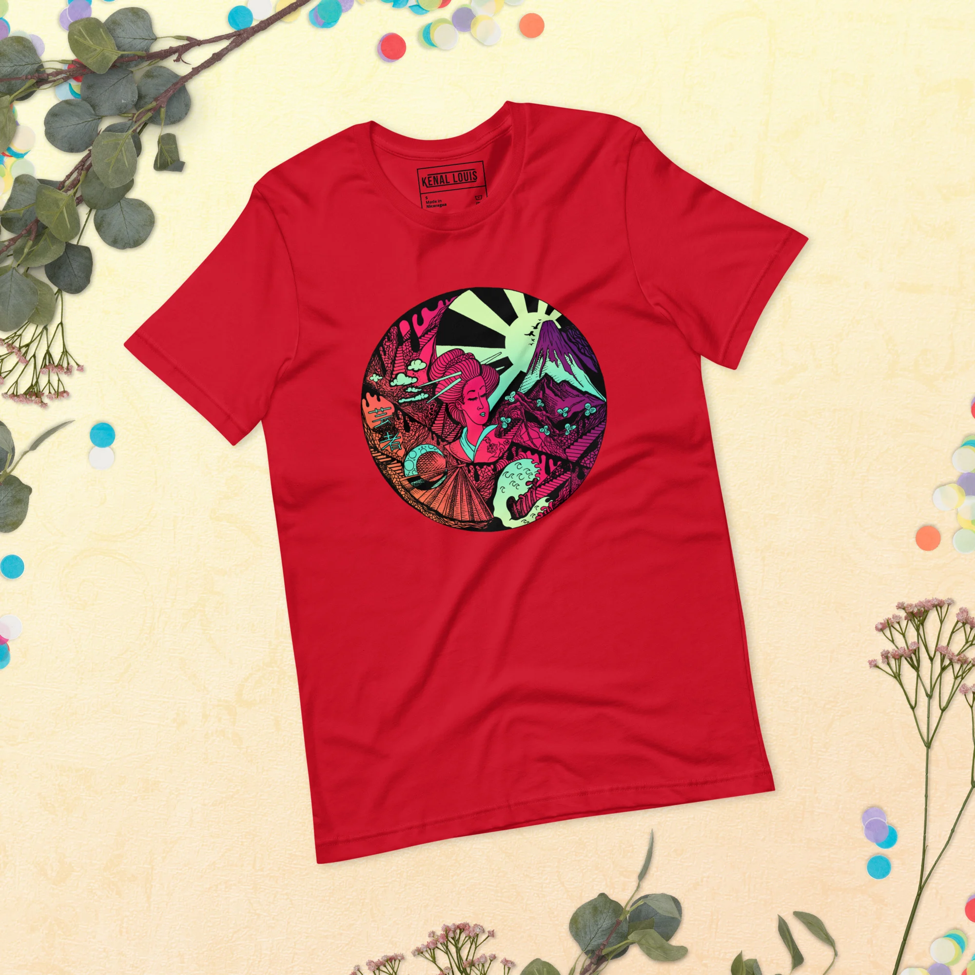 Dreaming of Japan - Japanese Circle T-shirt - Image 4