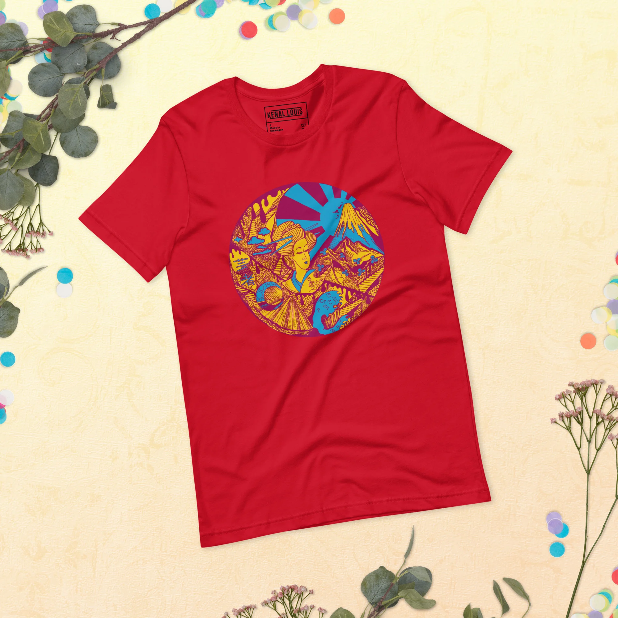 Dreaming of Japan - Japanese Circle T-shirt - Image 4