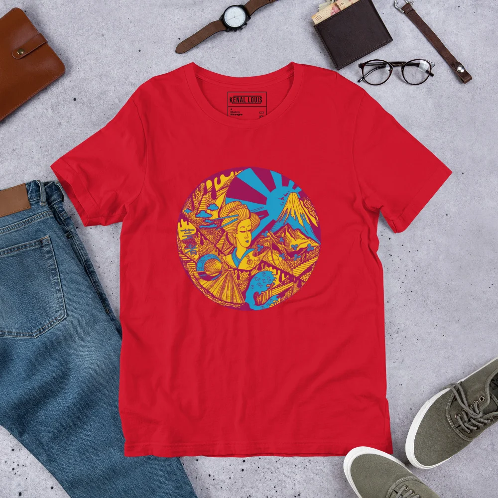 Dreaming of Japan - Japanese Circle T-shirt - Image 5
