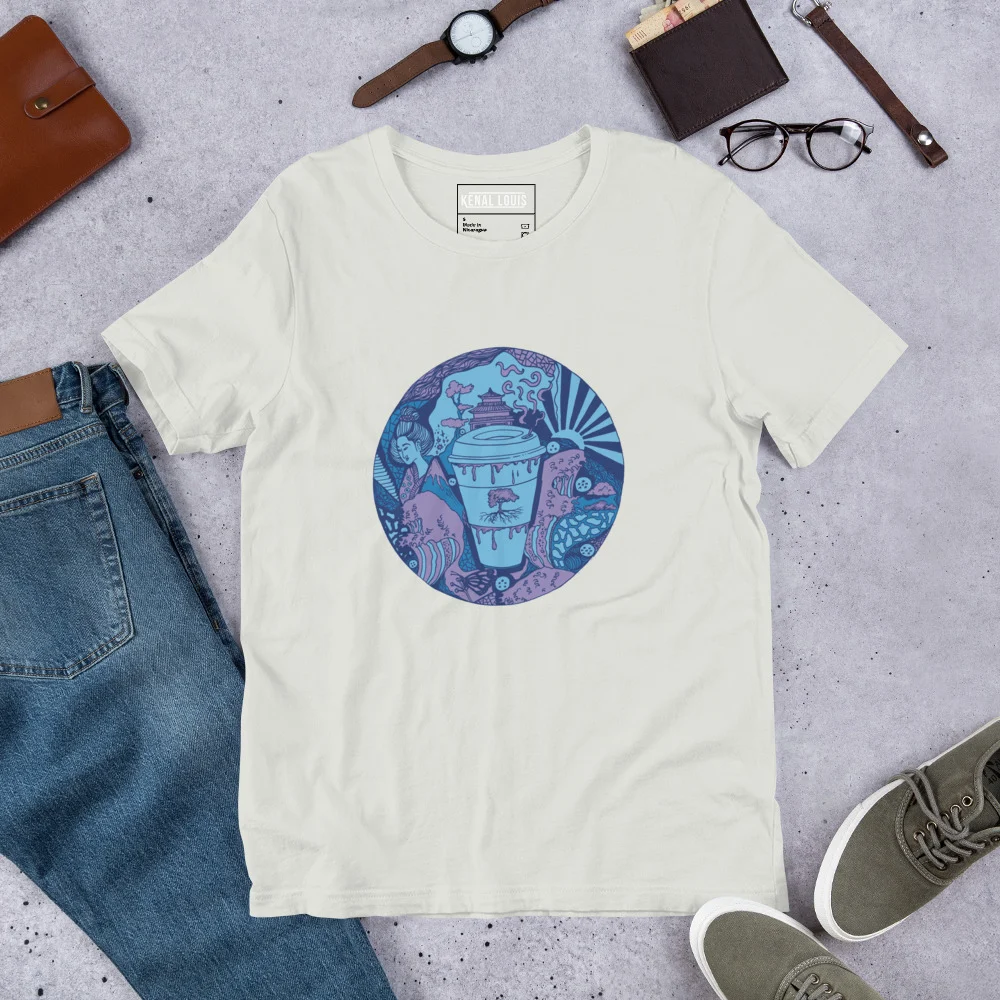 Mountain Blue Coffee in Japan - Coffee T-shirt